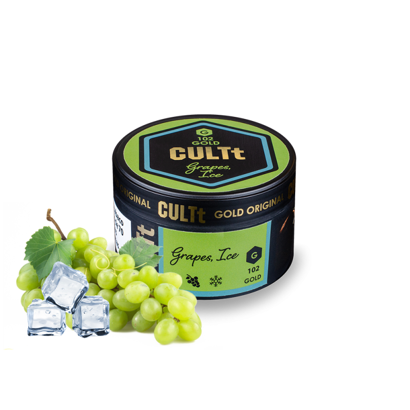 Табак CULTt G102 Grapes Ice (виноград, лёд, 100 г)