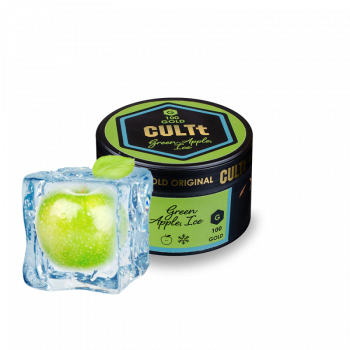 Табак CULTt G100 Green Apple Ice (зелене яблуко, лід, 100 г)
