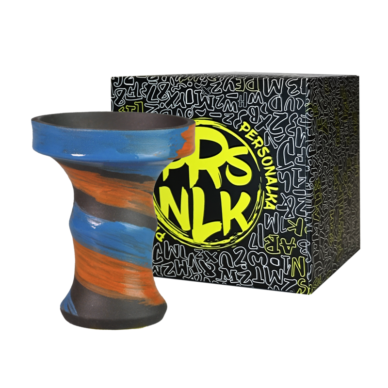 Глиняная чаша Personalka Bowl Blue Orange