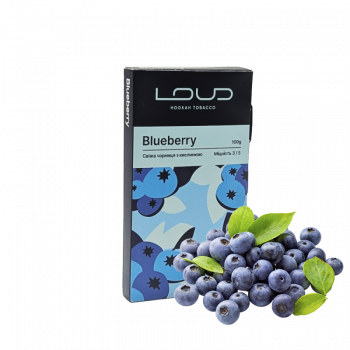 Табак Loud Blueberry (Черника, 100 г)
