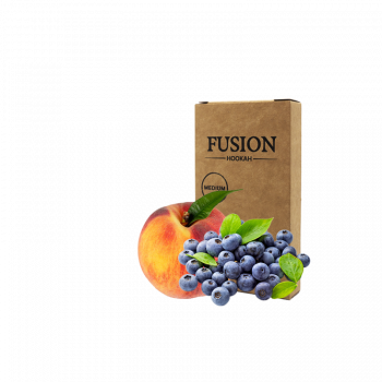 Табак Fusion Medium Blueberry Peach (Черника Персик, 100 г)