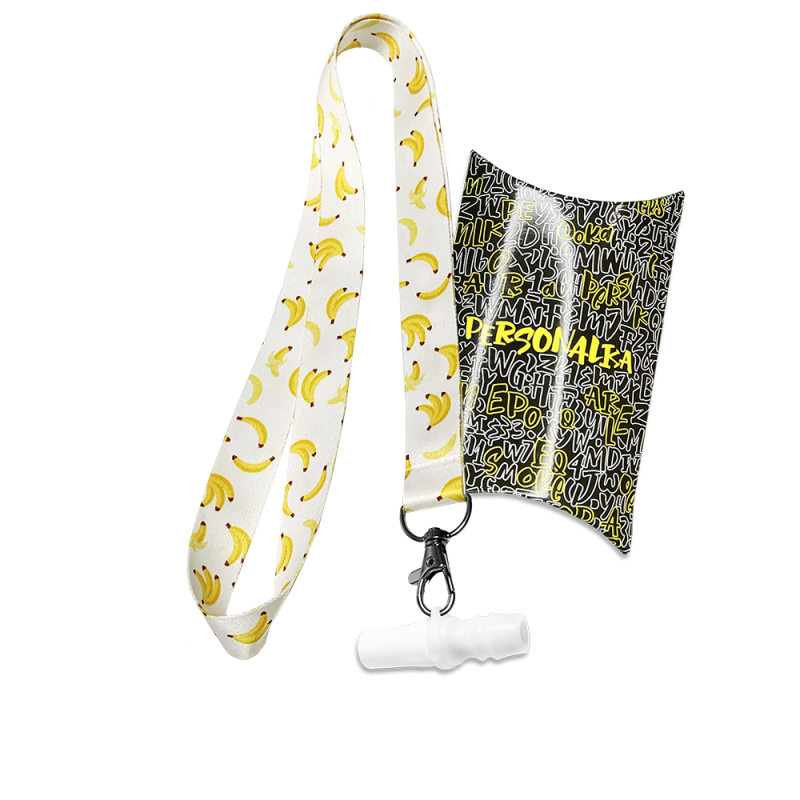 Персональный мундштук из полиацетали Personalka Poly Bananas (Бананы)