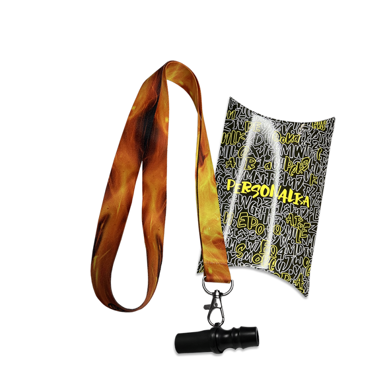 Персональный мундштук из полиацетали Personalka Poly Fire (Огонь)