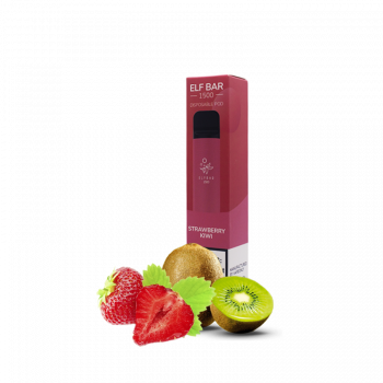 Elf Bar 1500 Strawberry Kiwi (Клубника Киви) Одноразовый POD