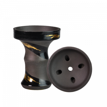 Глиняная чаша Personalka Bowl Gold Black