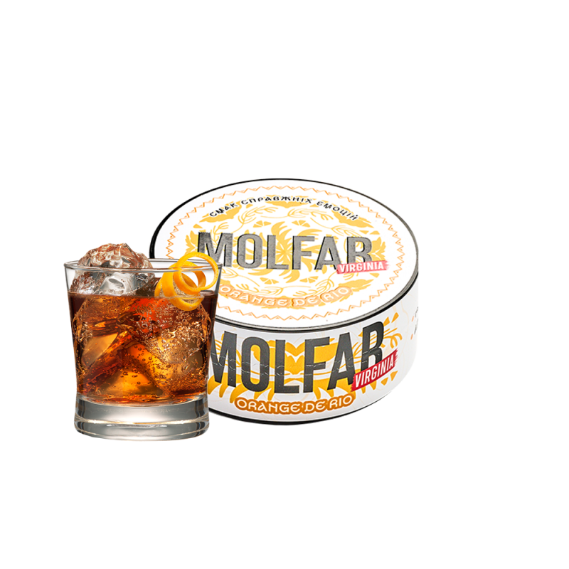 Табак Molfar Virginia Line Orange De Rio (Оранж де Рио, 100 г)