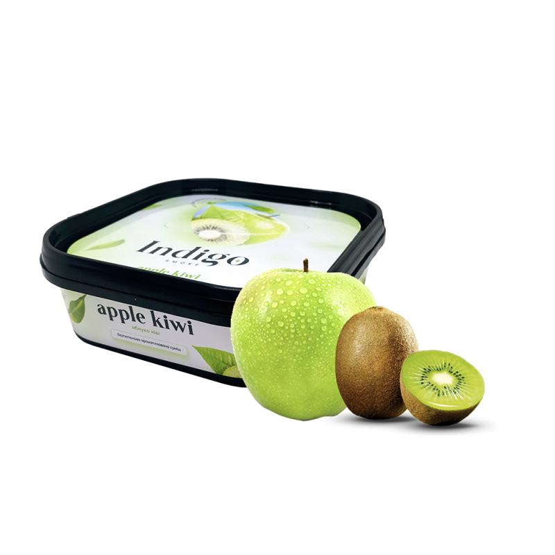 Кальянная чайная смесь Indigo Smoke Apple kiwi (Яблоко киви, 100 г)
