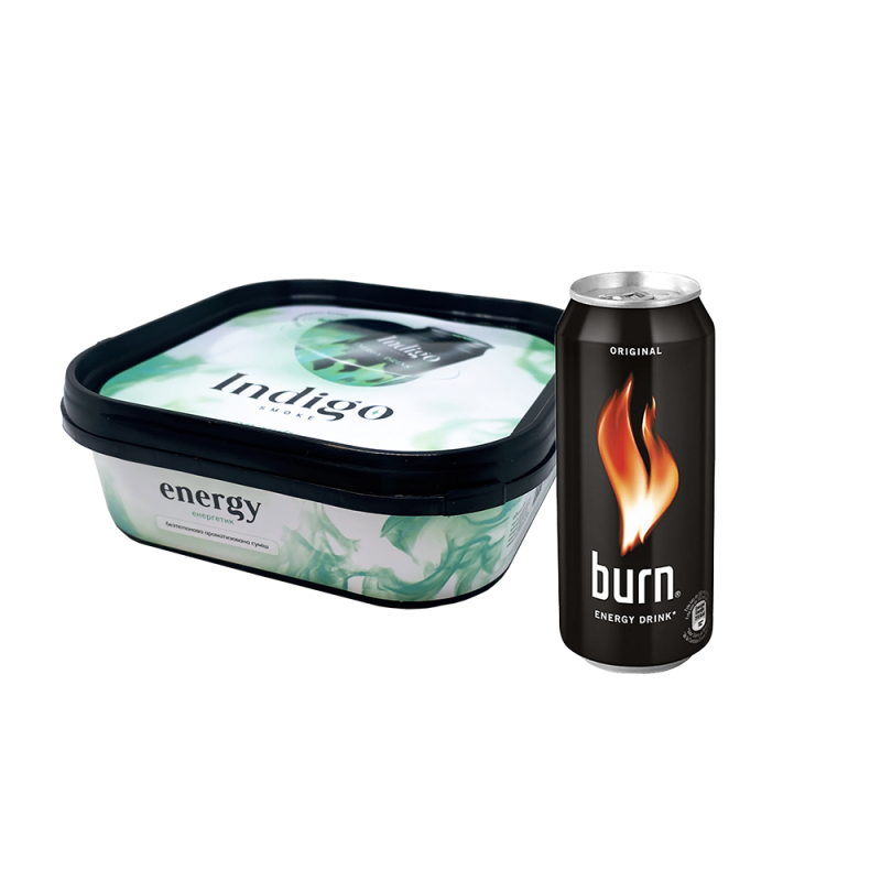 Кальянная чайная смесь Indigo Smoke Energy (Энергетик, 100 г)