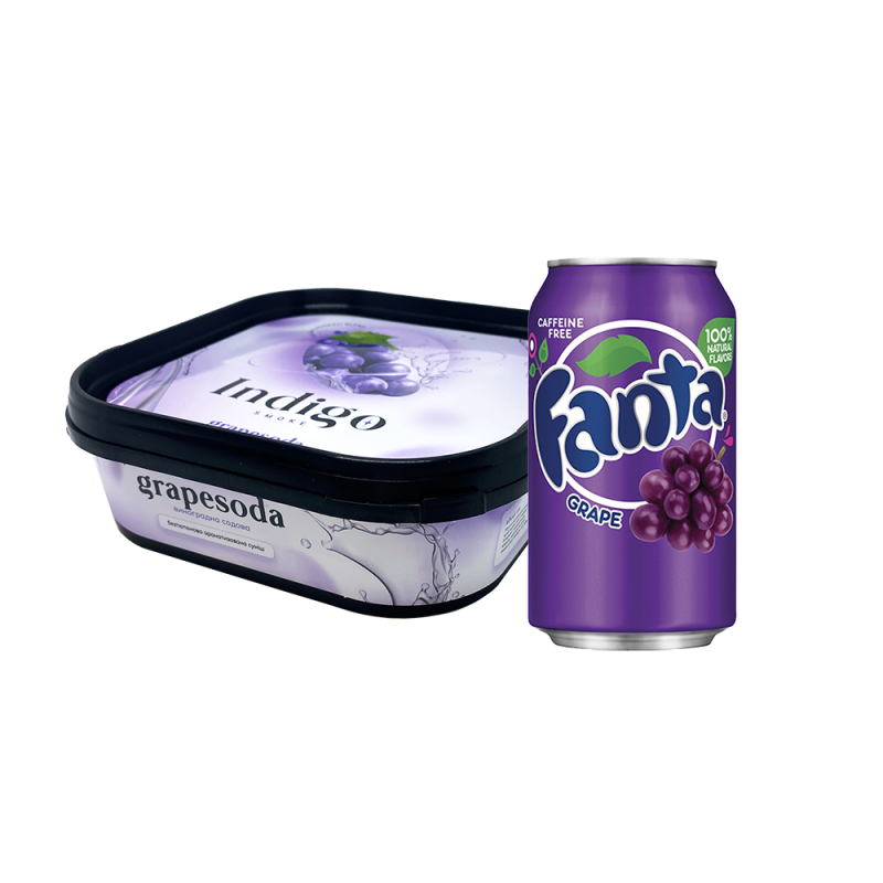 Кальянная чайная смесь Indigo Smoke Grapesoda (Виноградная содовая, 100 г)