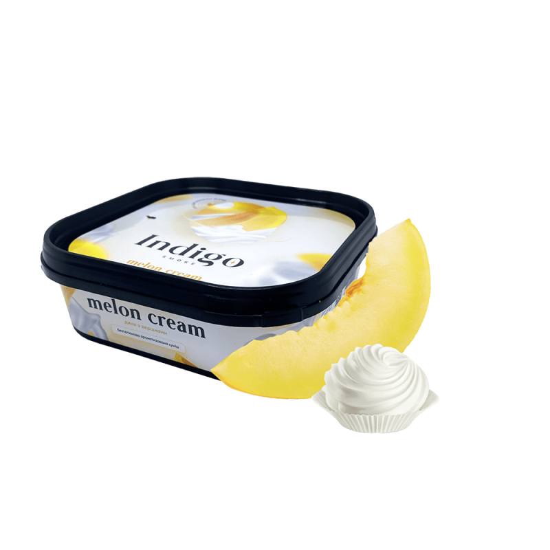 Кальянная чайная смесь Indigo Smoke Melon cream (Дыня со сливками, 100 г)