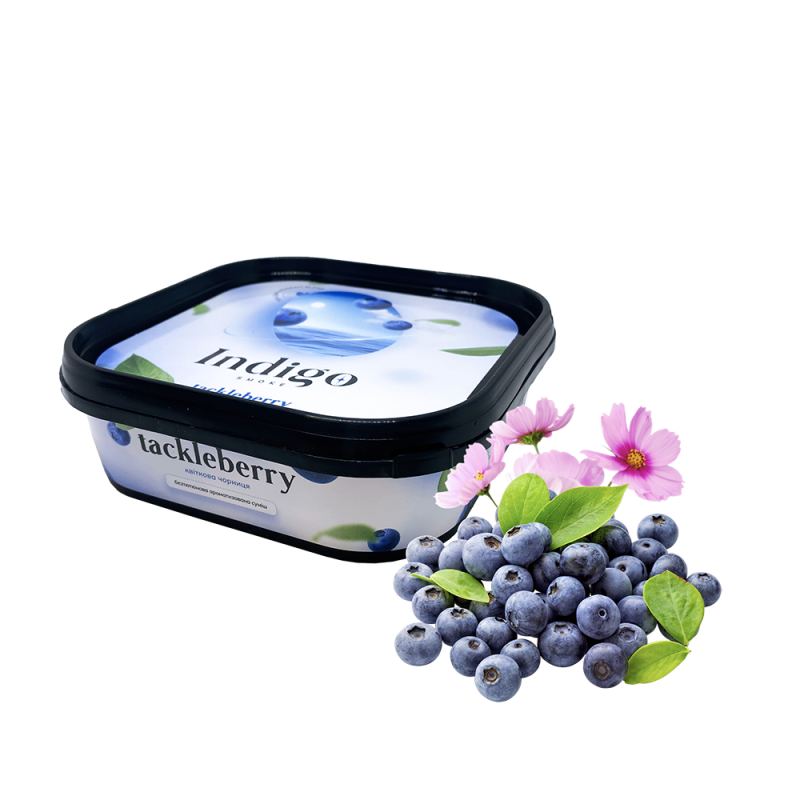 Кальянная чайная смесь Indigo Smoke Tackleberry (Цветочная черника, 100 г)