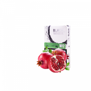 Табак Black&White W12 F-1 (гранат, 40 г)