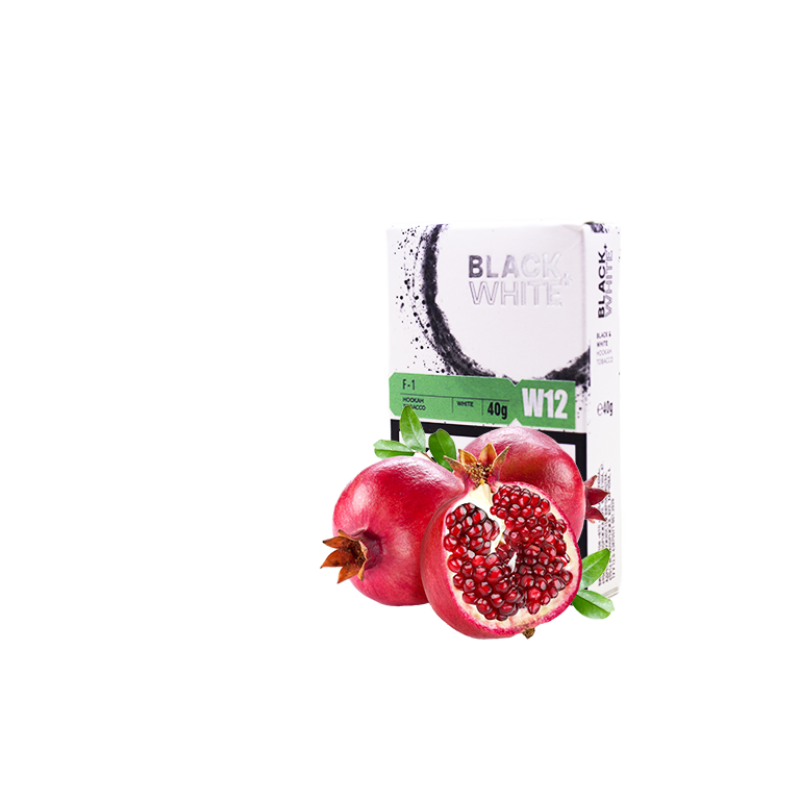 Табак Black&White W12 F-1 (гранат, 40 г)