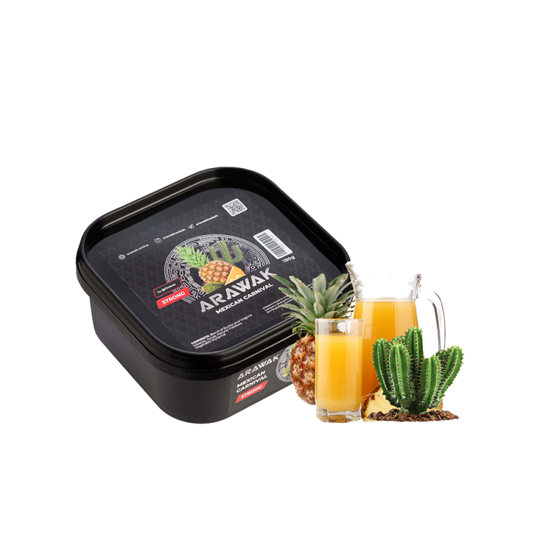 Табак Arawak Strong Mexican Carnival (Яблоко кактус, 180 г)