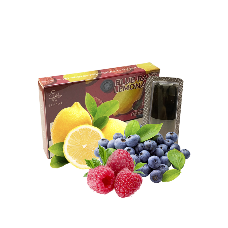 Картридж Elf Bar P1 Blue Razz Lemonade (Голубой Лимонад)