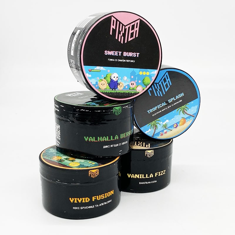 Кальянная чайная смесь Pixtea Berry Crunch (Берри Кранч, 250 г)