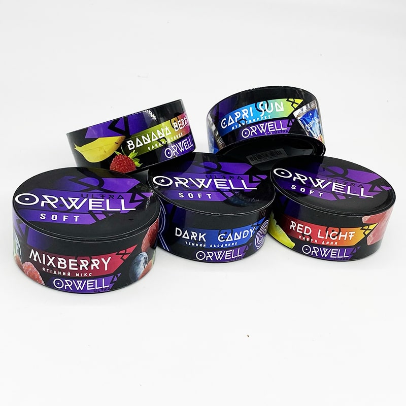 Табак Orwell Soft Raspberry (Малина, 100 г)