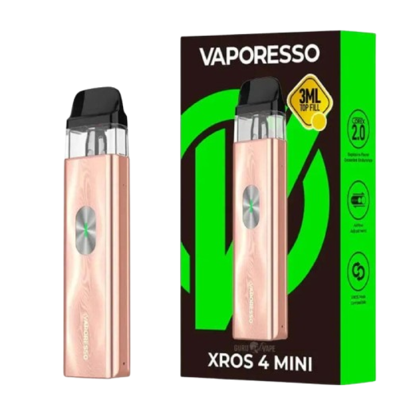 Vaporesso XROS 4 Mini Ice Blue (Синий, с картриджем) Многоразовый POD