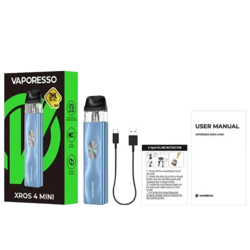 Vaporesso XROS 4 Mini Camo Yellow (Жёлтый, с картриджем) Многоразовый POD