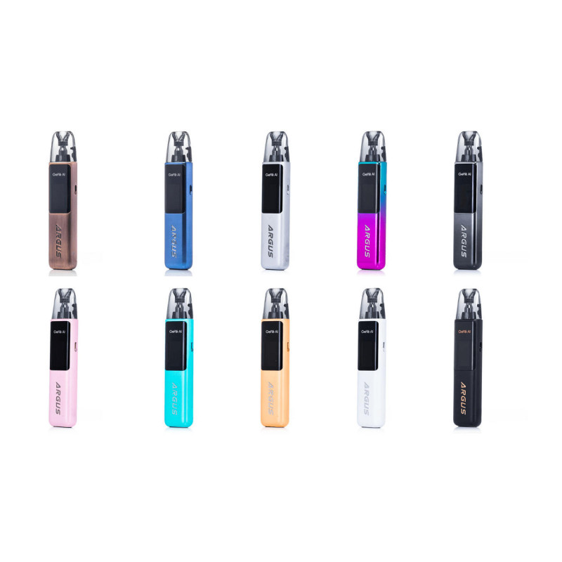 Voopoo Argus G2 Pod Kit 1000 Iris Blue (Голубой, с картриджем) Многоразовый POD